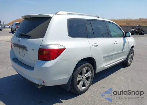 2008 Toyota Highlander Sport z USA, uszkodzony, nr VIN JTEES43A182046640